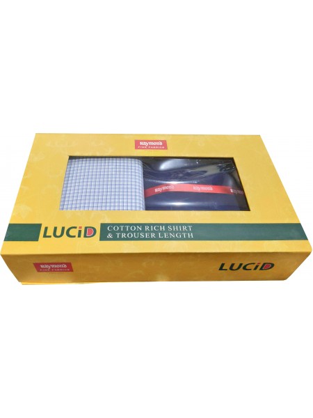 RAYMOND'S COTTON RICH SHIRT & TROUSER LENGTH COMBO GIFT PACK @ FVB-COP018 RAYMOND'S COTTON RICH SHIRT & TROUSER LENGTH COMBO GIFT PACK @ FVB-COP018