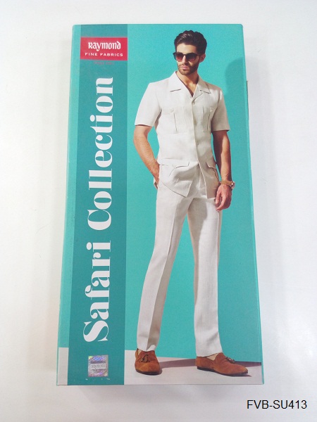 Raymond's Unstiched Safari Length Gift Pack @ FVB-SU413 Raymond's Unstiched Safari Length Gift Pack @ FVB-SU413