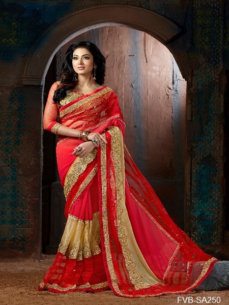 Designer Catalog Party Wear Saree @ FVB-SA250 Designer Catalog Party Wear Saree @ FVB-SA250