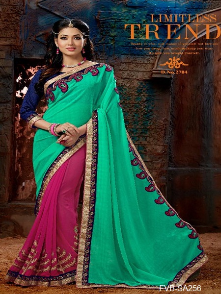 Designer Catalog Party Wear Saree @ FVB-SA256 Designer Catalog Party Wear Saree @ FVB-SA256