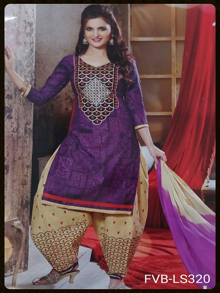 Designer Patiyala Work Unstitched Ladies Suit @ FVB-LS320 Designer Patiyala Work Unstitched Ladies Suit @ FVB-LS320