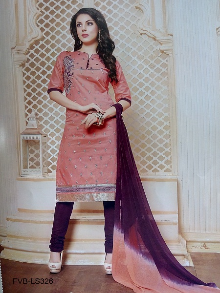 Designer Work Unstitched Ladies Suit @ FVB-LS326 Designer Work Unstitched Ladies Suit @ FVB-LS326