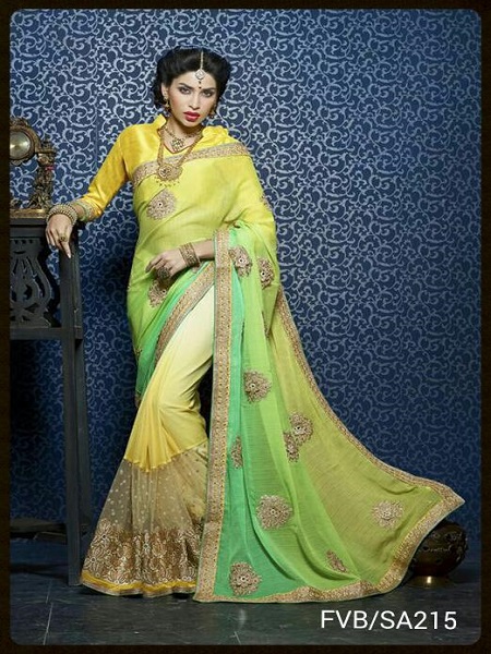Designer Catalog Party Wear Saree @ FVB-SA215 Designer Catalog Party Wear Saree @ FVB-SA215