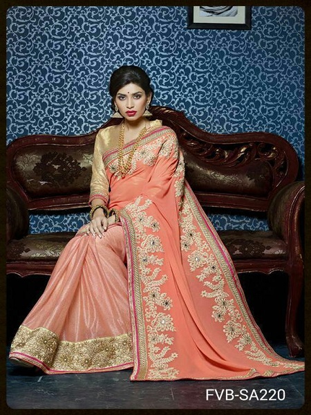 Designer Catalog Party Wear Saree @ FVB-SA220 Designer Catalog Party Wear Saree @ FVB-SA220