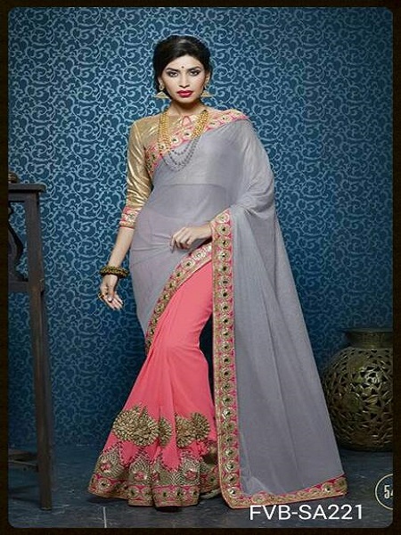 Designer Catalog Party Wear Saree @ FVB-SA221 Designer Catalog Party Wear Saree @ FVB-SA221