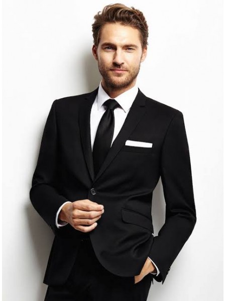 Raymond's BlackUnstitched Suit Metty Fabric @ FVB-SU363